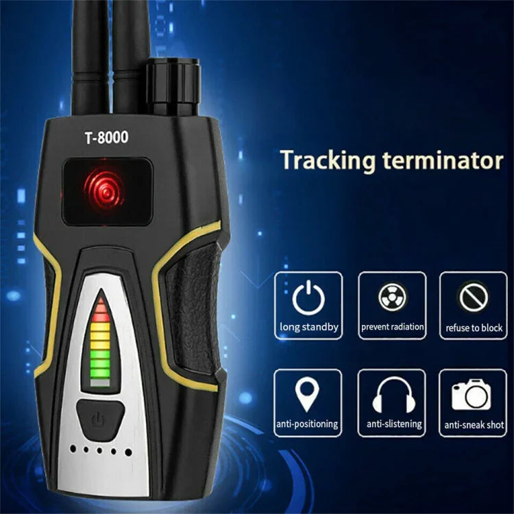 T8000 Drahtloser Signaldetektor GPS-Verteidigungs-Ortungskamera Anti-Candid Anti-Tracking-Erkennungsinstrument
