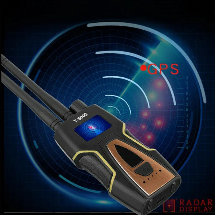 T8000 Drahtloser Signaldetektor GPS-Verteidigungs-Ortungskamera Anti-Candid Anti-Tracking-Erkennungsinstrument