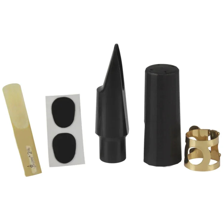 Saxophonmundstück + Hutclip, Zubehör für Blasinstrumente, Tenor, Alt, Diskant