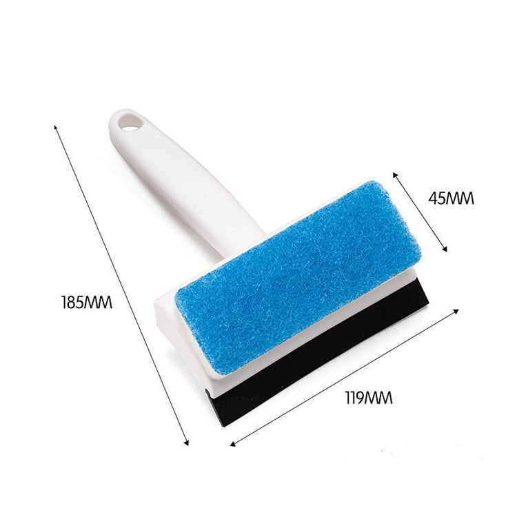 2-in-1 Fensterglasreinigungsbürste Staubfang-Fensterbürste Reinigungsabstreifer