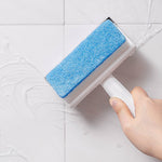 2-in-1 Fensterglasreinigungsbürste Staubfang-Fensterbürste Reinigungsabstreifer