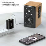 RAYEE K8 Bluetooth 5.0 Audio Empfänger & Sender 2-in-1 Adapter, unterstützt 2.1A Schnellladung U Disk, US-Stecker, K8