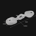 SEBS Material Hallux Valgus Korrektor für große Füße, weicher und bequemer Korrekturgürtel, 1 Paar, SEBS Weiß