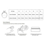 Herren Mode Klassische Strass Emaille Ringe, 7, 8, 9, 10, 11, 12