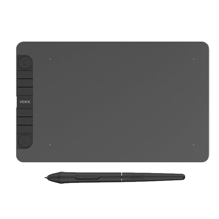 VEIKK VK1060PRO Digitales Grafiktablett Handgemaltes Board Elektronisches Zeichenbrett Kann mit Mobiltelefon verbunden werden, VK1060PRO