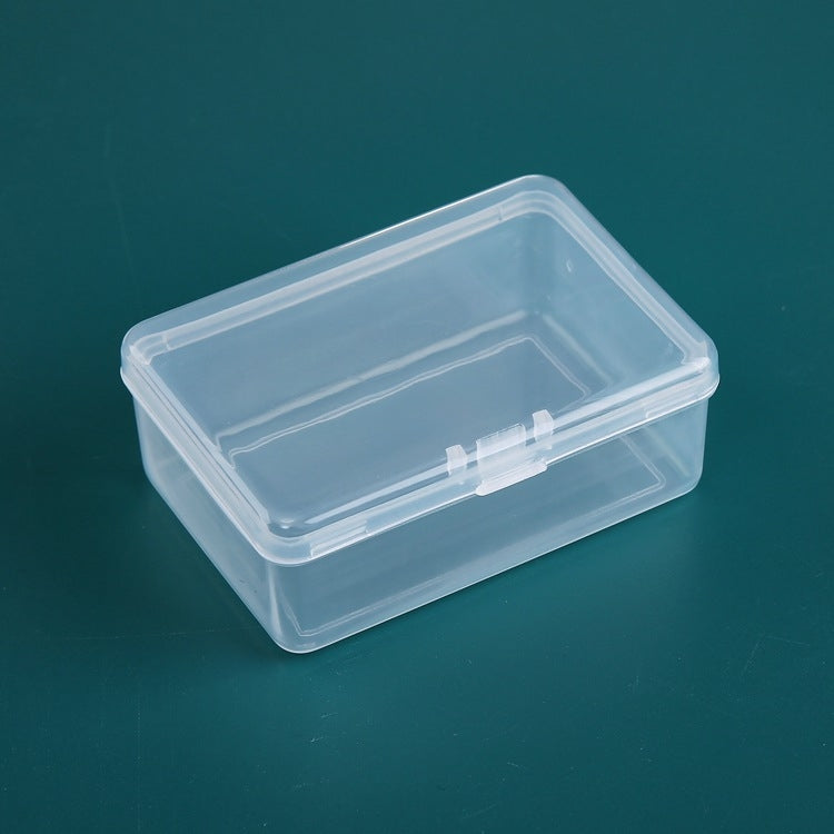 20 STÜCK Rechteckige Kunststoffbox Transparente Teile PP Aufbewahrungsbox mit Deckel, 20 STÜCK Rechteckig