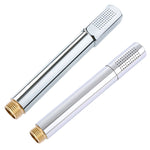 Handbrause aus Messing und Edelstahl, quadratisch, rund