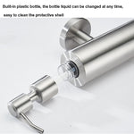 304 Edelstahl Seifenspender Handdesinfektionsmittel-Flasche, 220295, 635295, 9531
