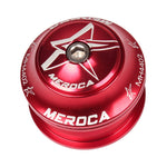MEROCA Lager Schalen Mountain Tower 44mm Eingebaute Gerade Rohrschale, Schwarz, Rot, Blau, Grün, Lila, Gold