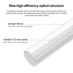 DMK-025 Smart Cabinet Lamp Kitchen Mirror Front Light, Touch + Human Body Induction, Hand Scan Timing, Hand Sweep Clock