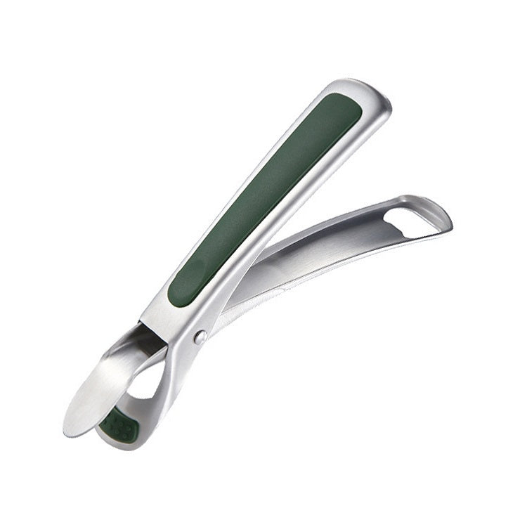 Küche 304 Edelstahl Eingebetteter Gummi Rutschfester Verbrühschutz Geschirrlifter und Tablettheber, Geschirrhalter (Schwarz), Geschirrhalter (Grün)