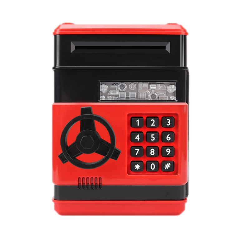 Passwort-Sparschwein, Kinder-Sparautomat, schwarz-rot, weiß-blau, weiß-rosa, Panda, rötlich-schwarz, grün, rot-schwarz