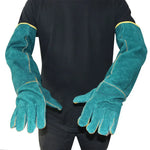 Reptilienbissfeste Handschuhe 62 cm Länge Haustier Schutzhandschuhe, st-01