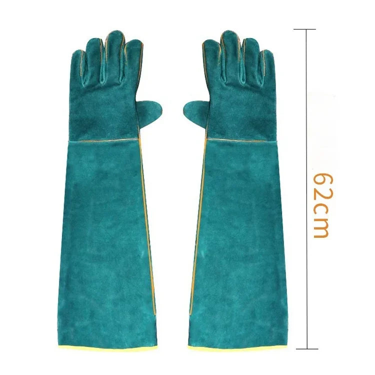 Reptilienbissfeste Handschuhe 62 cm Länge Haustier Schutzhandschuhe, st-01