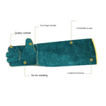 Reptilienbissfeste Handschuhe 62 cm Länge Haustier Schutzhandschuhe, st-01