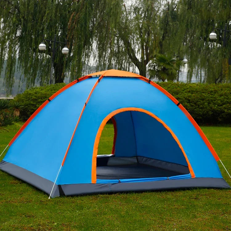 Outdoor-Camping-Strand regenfestes, sonnendichtes Zelt mit automatischem Schnellaufbau, für Einzelpersonen, für zwei Personen, für 3-4 Personen