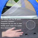 Outdoor-Camping-Strand regenfestes, sonnendichtes Zelt mit automatischem Schnellaufbau, für Einzelpersonen, für zwei Personen, für 3-4 Personen