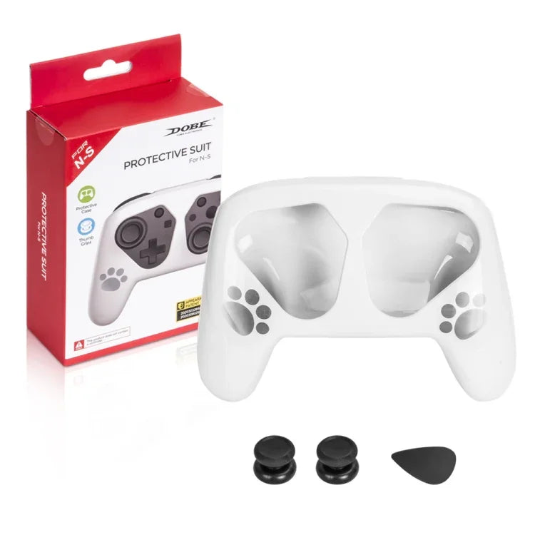 DOBE TNS-1171 Gamepad Protection Set Handle Protective Case + Rocker Cap For Nintendo Switch Pro, TNS-1171
