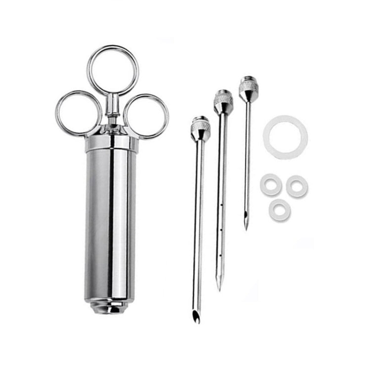 Edelstahl-Marinadenspritze für Truthahn, Küchen-Marinadenspritze, 8-in-1, 9-in-1, 10-in-1