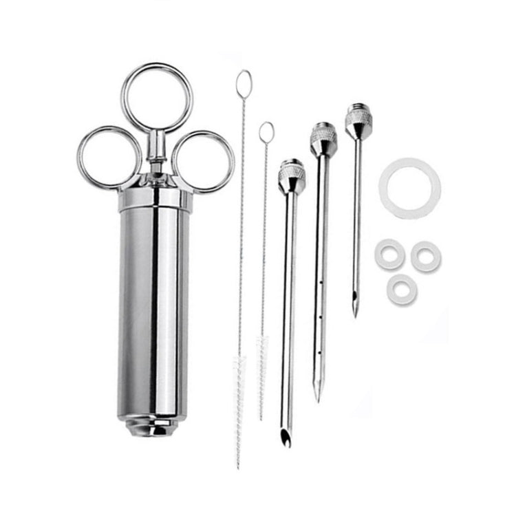 Edelstahl-Marinadenspritze für Truthahn, Küchen-Marinadenspritze, 8-in-1, 9-in-1, 10-in-1