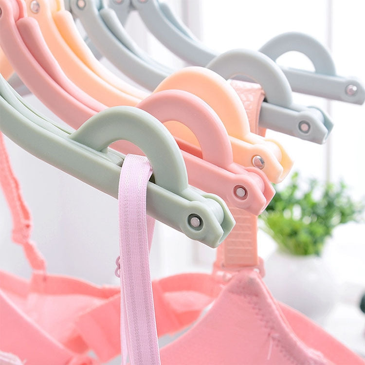 3er-Set tragbare, faltbare Reisebügel Mehrzweck-Kunststoff-Trockengestell, 3er-Set Pink, 3er-Set Grün, 3er-Set Beige, 3er-Set Blau