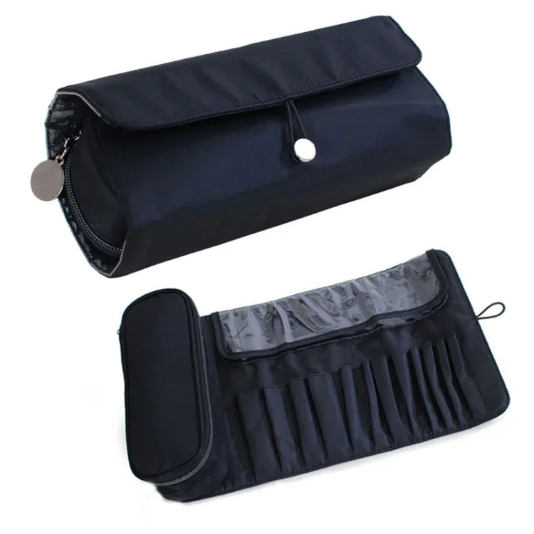 Kosmetiktasche, Aufbewahrungstasche für Kosmetikpinsel, multifunktionales, faltbares Beauty-Make-up-Set