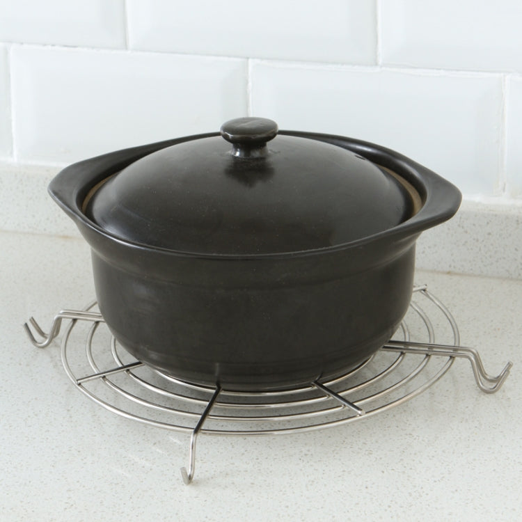 Halbkreisförmiger Abtropfständer aus Edelstahl, Küchen-Dampfgemüse-Ständer, Größe: Groß 30 cm, 24 cm, 26 cm, 30 cm