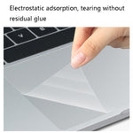 Laptop Touchpad Folie Staubdicht Transparent Mattierte Touchpad Schutzfolie Für MacBook, Für MacBook Air 13,3 Zoll A2337, Für MacBook Pro 13,3 Zoll A1278, Für MacBook Air 13,3 Zoll A1932 2019, Für MacBook Air 13,3 Zoll A1369 / A1466