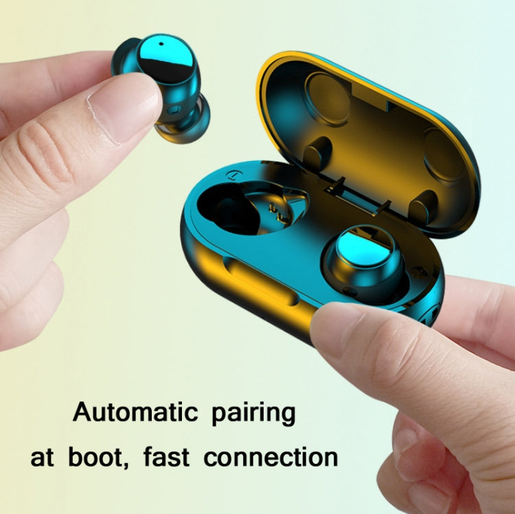 TWS-22 Bluetooth 5.0 In-Ear Sport Wasserdicht Geräuschunterdrückung Touch-Steuerung Mini-Kopfhörer, Schwarz, Weiß, Orange, Pink