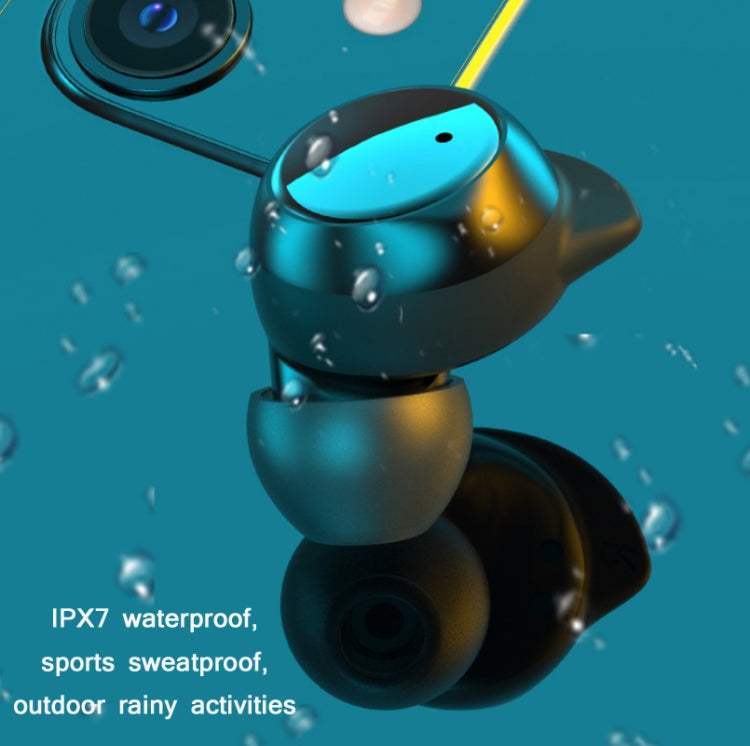 TWS-22 Bluetooth 5.0 In-Ear Sport Wasserdicht Geräuschunterdrückung Touch-Steuerung Mini-Kopfhörer, Schwarz, Weiß, Orange, Pink