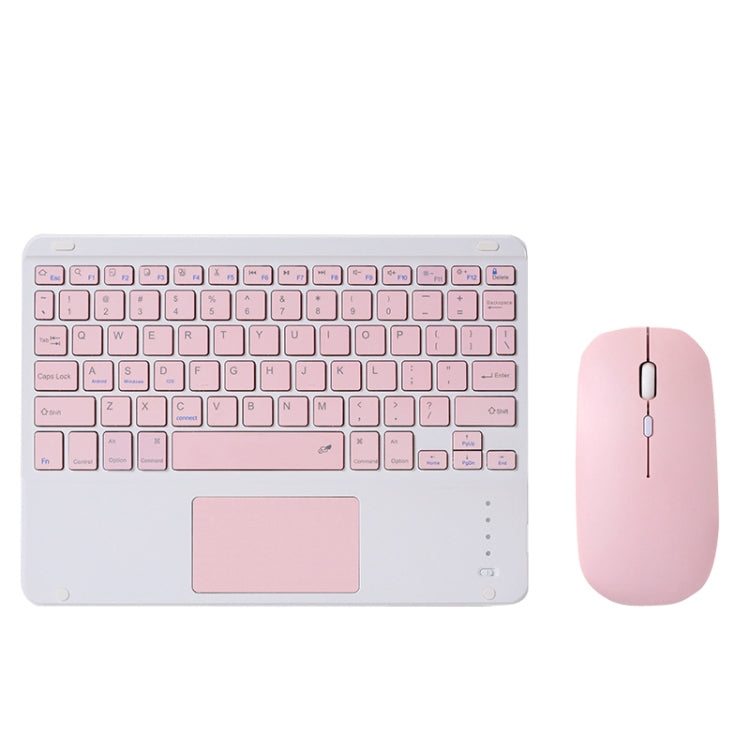 871 9,7 Zoll Tragbare kabellose Bluetooth-Tastatur mit Touchscreen iPad + Maus-Set für iPad, Pink + Maus, Mintgrün + Maus, Grün + Maus, Gelb + Maus, Weiß + Maus, Schwarz + Maus