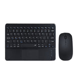 871 9,7 Zoll Tragbare kabellose Bluetooth-Tastatur mit Touchscreen iPad + Maus-Set für iPad, Pink + Maus, Mintgrün + Maus, Grün + Maus, Gelb + Maus, Weiß + Maus, Schwarz + Maus