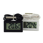 Digitales Fischbecken-Thermometer, wasserdichte Sonde, elektronisches Messthermometer, Kabellänge: 5 m (Schwarz), 1 m (Schwarz), 1 m (Weiß), 2 m (Schwarz), 2 m (Weiß), 5 m (Schwarz)