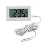 Digitales Fischbecken-Thermometer, wasserdichte Sonde, elektronisches Messthermometer, Kabellänge: 5 m (Schwarz), 1 m (Schwarz), 1 m (Weiß), 2 m (Schwarz), 2 m (Weiß), 5 m (Schwarz)