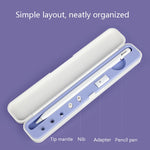 Silicone Stylus Protection Storage Box Box For Apple Pencil 1 / 2 , Specification:, 8mm (Graphite Black), 8mm (Clove Purple), 8mm (Dark Night Green), 8mm (Glacier Blue), 10mm (Graphite Black), 10mm (Clove Purple), 10mm (Dark Night Green)               ...