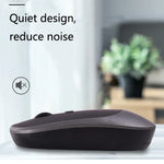M030 4 Tasten 1600DPI Laptop Office Mute Maus, Stil:, Kabellos (Tintengrün), Kabellos (Blau), Kabellos (Rosa), Kabellos (Grau), Kabellos (Weiß), Kabellos (Schwarz), Dual-Modus (Tintengrün), Dual-Modus (Rosa), Dual-Modus (Grau), Dual-Modus (Weiß)
