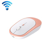 M030 4 Tasten 1600DPI Laptop Office Mute Maus, Stil:, Kabellos (Tintengrün), Kabellos (Blau), Kabellos (Rosa), Kabellos (Grau), Kabellos (Weiß), Kabellos (Schwarz), Dual-Modus (Tintengrün), Dual-Modus (Rosa), Dual-Modus (Grau), Dual-Modus (Weiß)