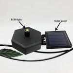 Solarbetriebene wasserdichte LED-Gartenleuchte für den Außenbereich in Tierform, Eule, Vogel