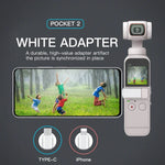 RCSTQ Smartphone-Adapter für DJI OSMO Pocket 1/2, 8-polig