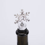 10 Stk. Frischhaltende versiegelte Rotwein-Korken Champagner-Stopper, Champagner-Stopper (Schneeflocke), Champagner-Stopper (Krone)