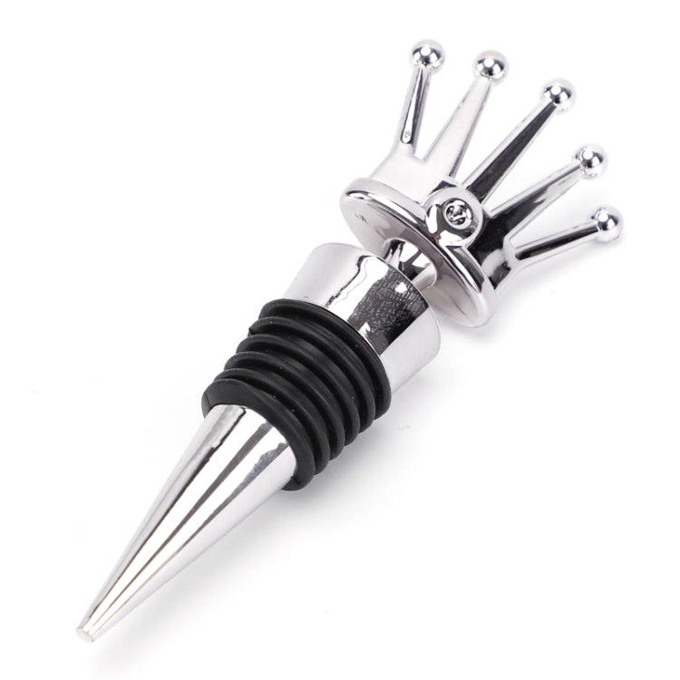 10 Stk. Frischhaltende versiegelte Rotwein-Korken Champagner-Stopper, Champagner-Stopper (Schneeflocke), Champagner-Stopper (Krone)