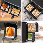 0303-1 Multifunktionales Haushalts-Heißluftfrittierer-Ölfiltersieb, 200 Stück