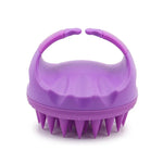 Runde Haarwaschbürste aus Silikon, Nass- und Trockenbürste, Mehrzweck-Massagebürste, Pink, Lila, Grün, Schwarz, Blau, Rot, Gelb, Grau