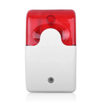 LY-103 Ton- und Lichtalarm Notrufgerät Anschlussart Alarm, 24 V (Rot), 24 V (Blau), 12 V (Rot), 12 V (Blau)