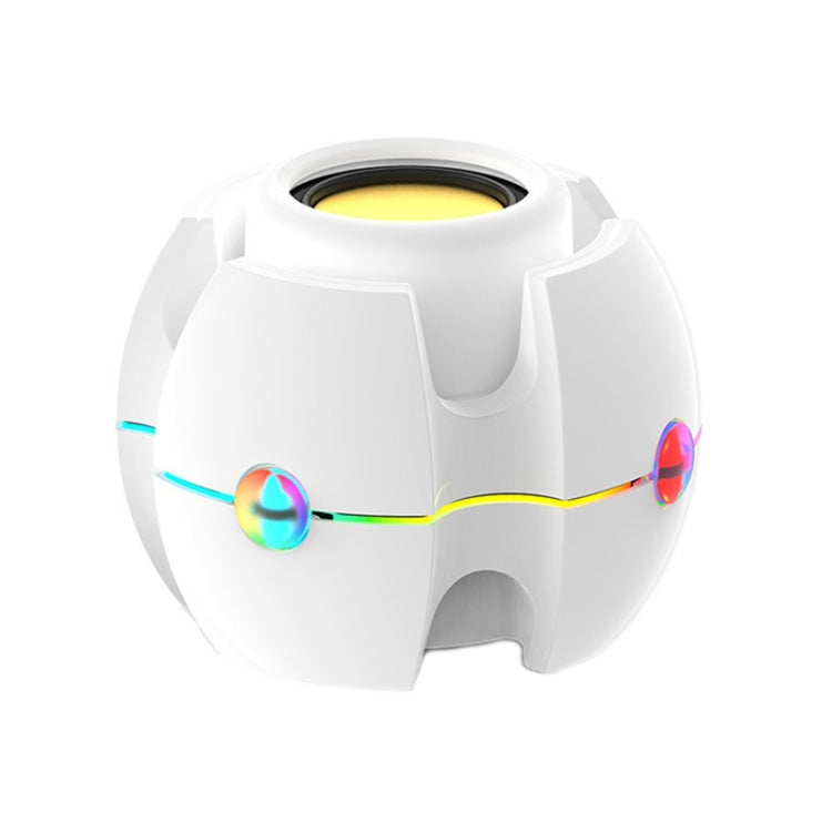 RGB-Lichteffekt Gyro-Form Kabelloses Bluetooth-Audio, Weiß, Rosa, Blau, Schwarz, Rot