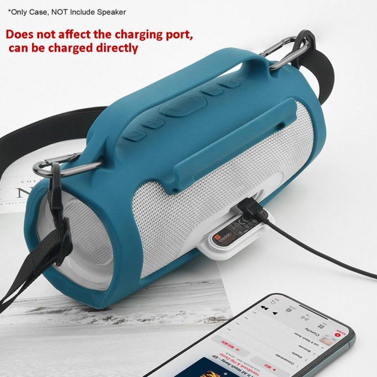 Für JBL Charge4 Bluetooth-Lautsprecher, stoßfeste tragbare Silikon-Schutzhülle, Für JBL Charge 4