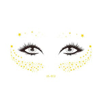 20 Stück wasserfeste Bronzing-Gesichtstattoo-Aufkleber für Partys, Maskenbälle, VS-011, VS-012, VS-013, VS-014, VS-015, VS-016, VS-017, VS-018, VS-019, VS-022, VS-023, VS-024, VS-025, VS-027, VS-028, VS-029, VS-030, VS-031, VS-032, VS-033