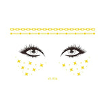 20 Stück wasserfeste Bronzing-Gesichtstattoo-Aufkleber für Partys, Maskenbälle, VS-011, VS-012, VS-013, VS-014, VS-015, VS-016, VS-017, VS-018, VS-019, VS-022, VS-023, VS-024, VS-025, VS-027, VS-028, VS-029, VS-030, VS-031, VS-032, VS-033