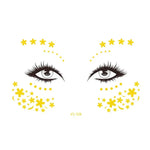 20 Stück wasserfeste Bronzing-Gesichtstattoo-Aufkleber für Partys, Maskenbälle, VS-011, VS-012, VS-013, VS-014, VS-015, VS-016, VS-017, VS-018, VS-019, VS-022, VS-023, VS-024, VS-025, VS-027, VS-028, VS-029, VS-030, VS-031, VS-032, VS-033