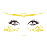 20 Stück wasserfeste Bronzing-Gesichtstattoo-Aufkleber für Partys, Maskenbälle, VS-011, VS-012, VS-013, VS-014, VS-015, VS-016, VS-017, VS-018, VS-019, VS-022, VS-023, VS-024, VS-025, VS-027, VS-028, VS-029, VS-030, VS-031, VS-032, VS-033